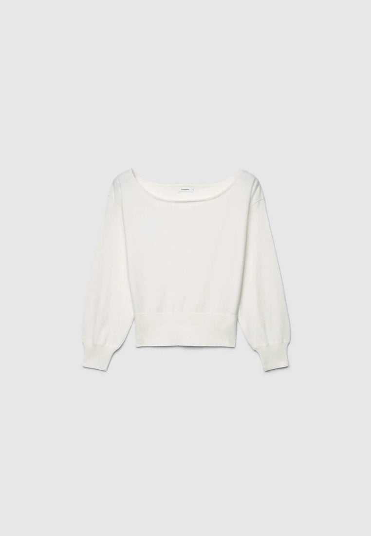 Women's Asymmetric Off Shoulder Sweater