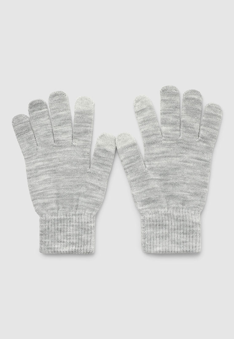 Women's Solid colour knitted gloves