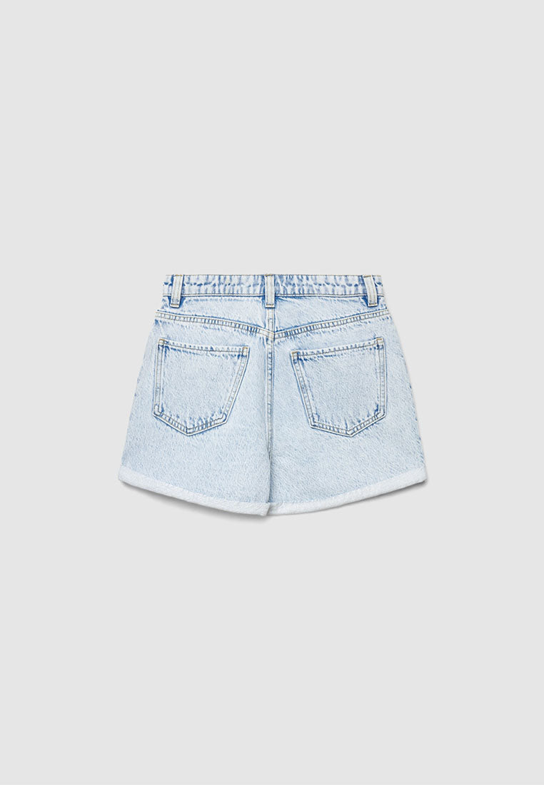 Women's Mom Fit Jeans Shorts