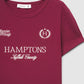 Women's Hamptons Graphic Ribbed Tee