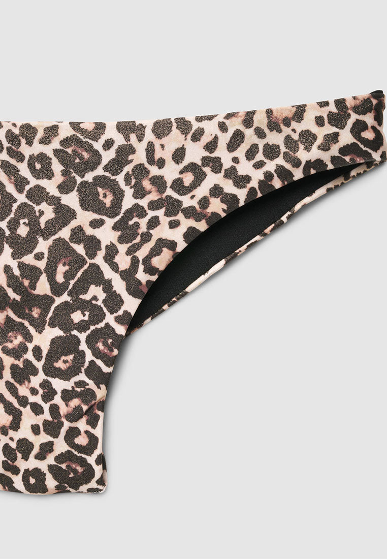 Women's Leopard Print Bikini Bottoms