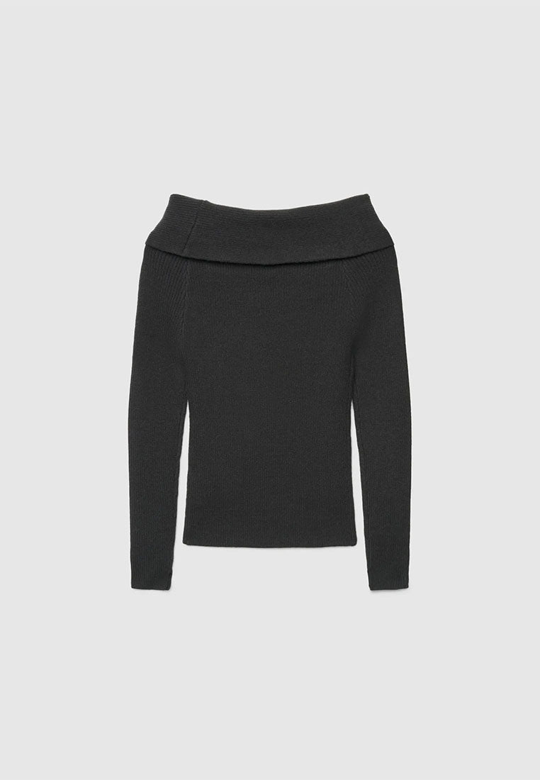 Women's Off-Shoulder Top Sweater