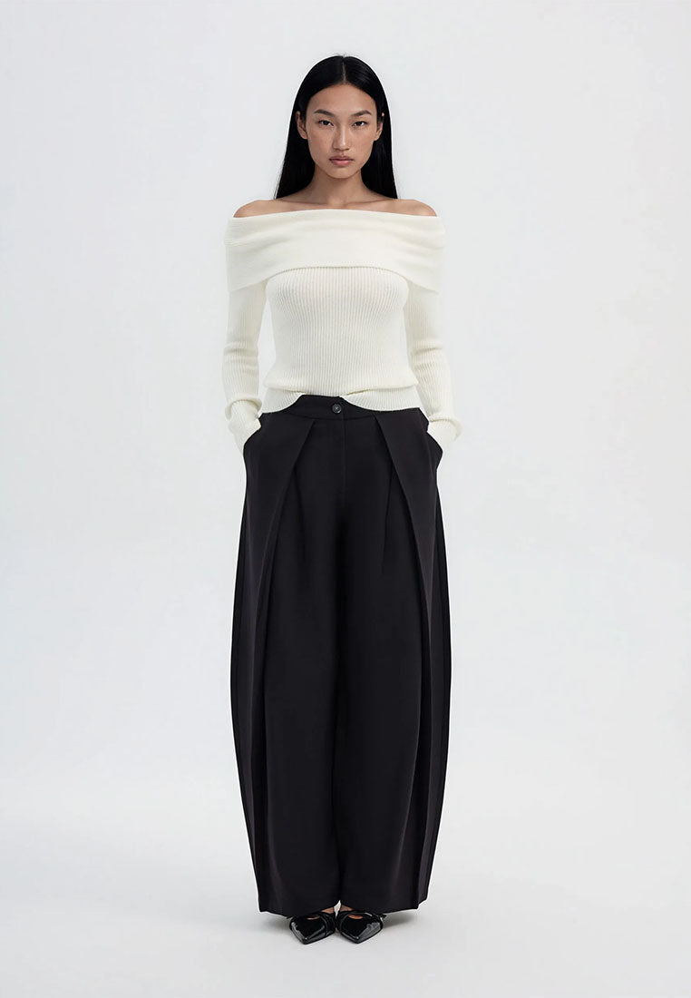 Women's Off-Shoulder Top Sweater
