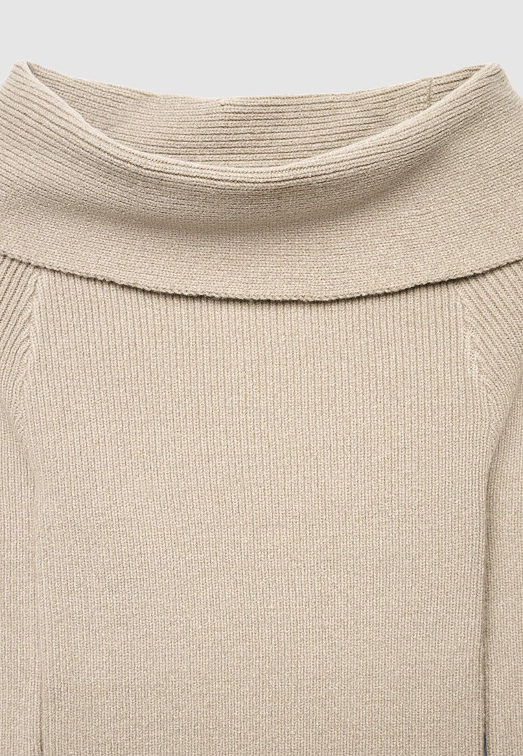 Women's Off-Shoulder Top Sweater