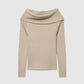 Women's Off-Shoulder Top Sweater