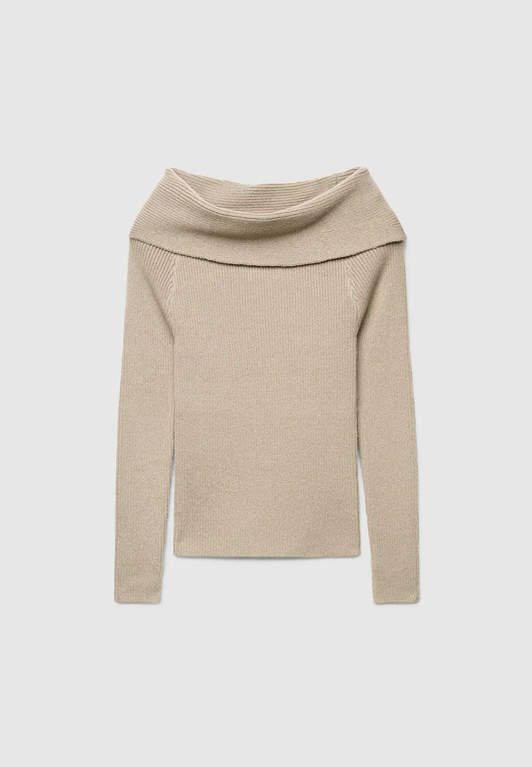 Women's Off-Shoulder Top Sweater