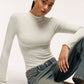 Women's Color Turtleneck T-Shirt