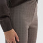 Women's Herringbone Flared Trousers
