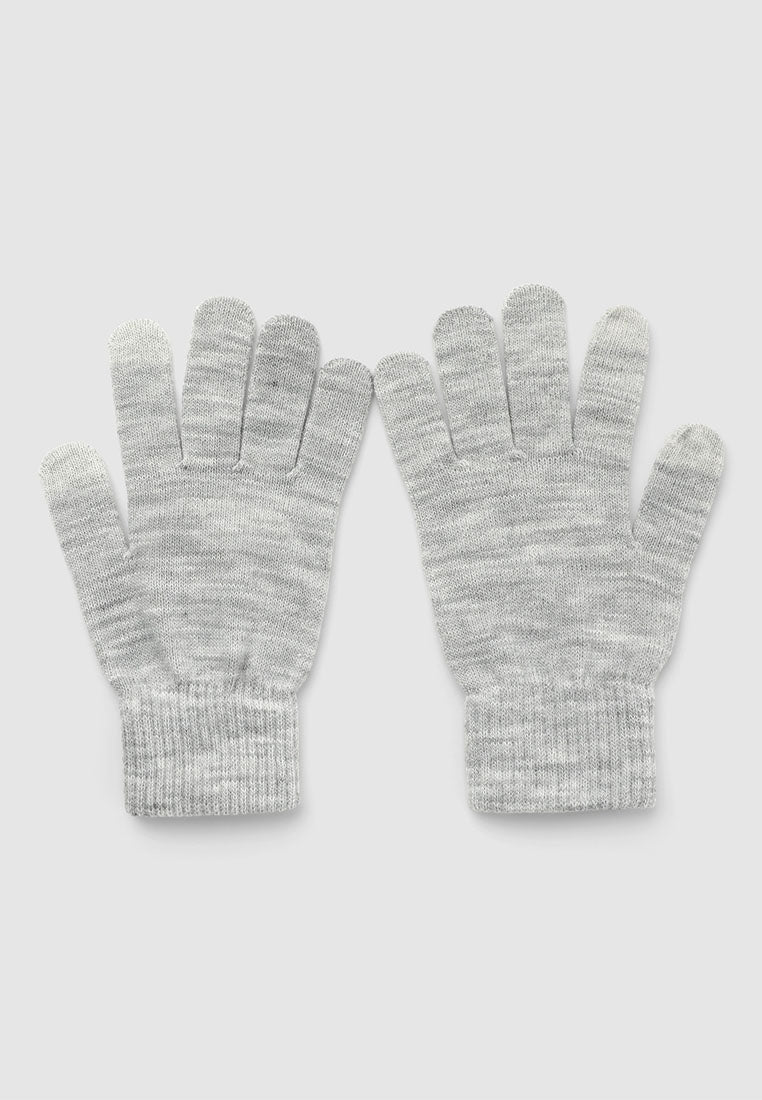 Women's Solid colour knitted gloves