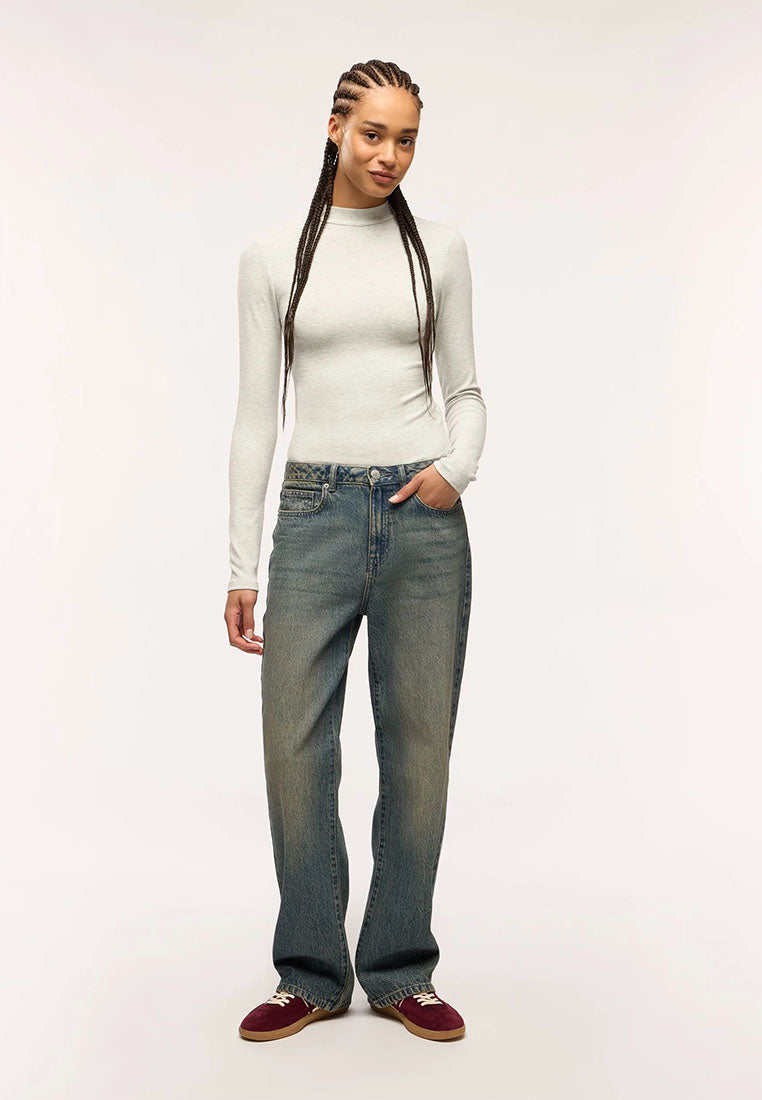 Women's Color Turtleneck T-Shirt