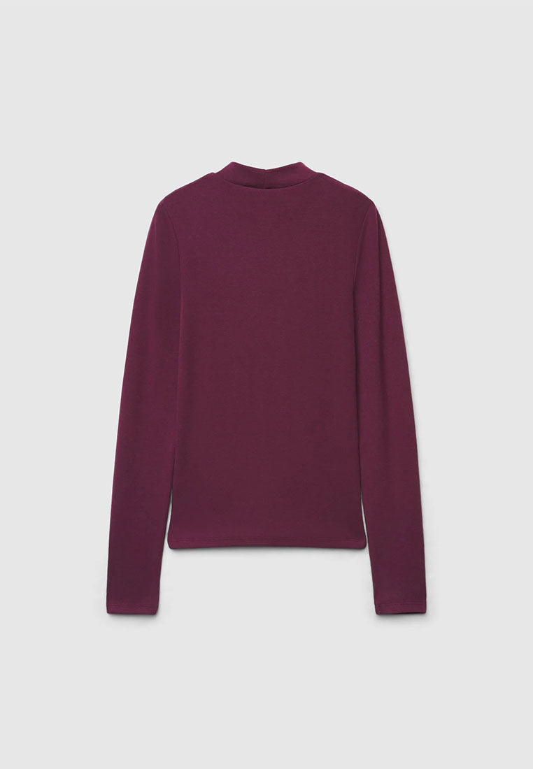 Women's Color Turtleneck T-Shirt