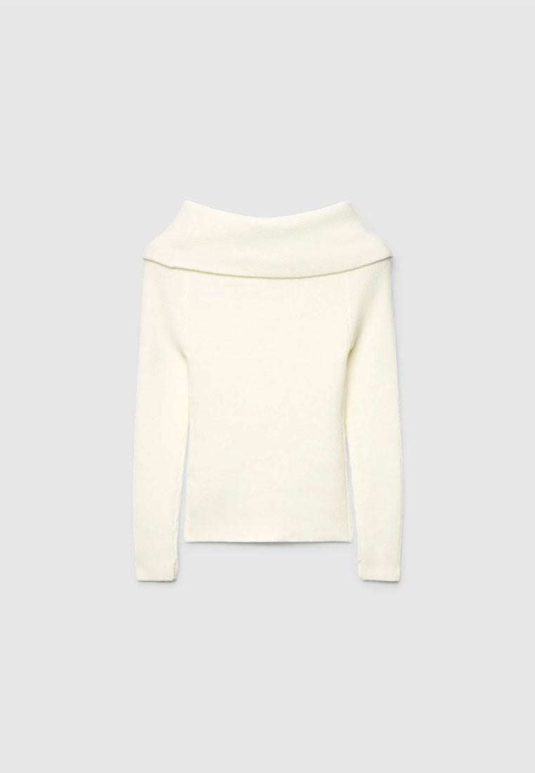 Women's Off-Shoulder Top Sweater
