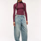 Women's Color Turtleneck T-Shirt