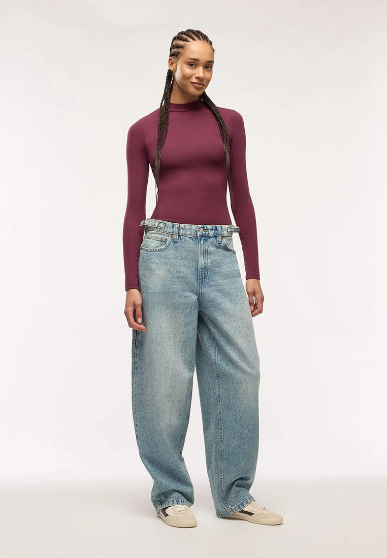 Women's Color Turtleneck T-Shirt