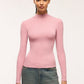 Women's Color Turtleneck T-Shirt