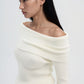 Women's Off-Shoulder Top Sweater