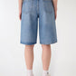 Women's Wide-Leg Denim Shorts