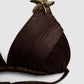 Women's Starfish Appliqué Triangle Bikini Top