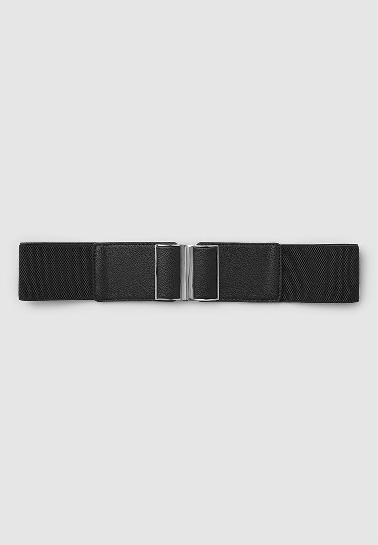 Women's Elastic belt with buckle