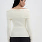 Women's Off-Shoulder Top Sweater