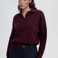 Women's Polo Neck Sweater