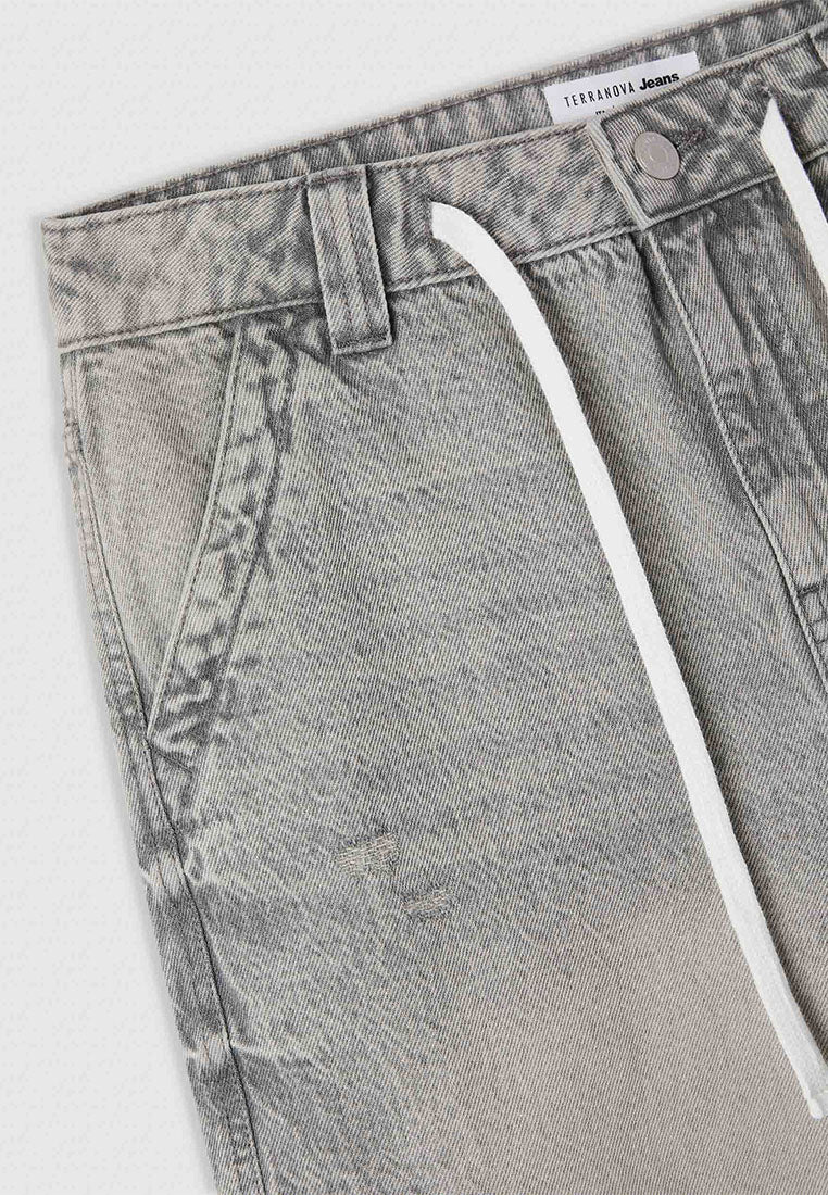 Women's Denim Short with Pockets