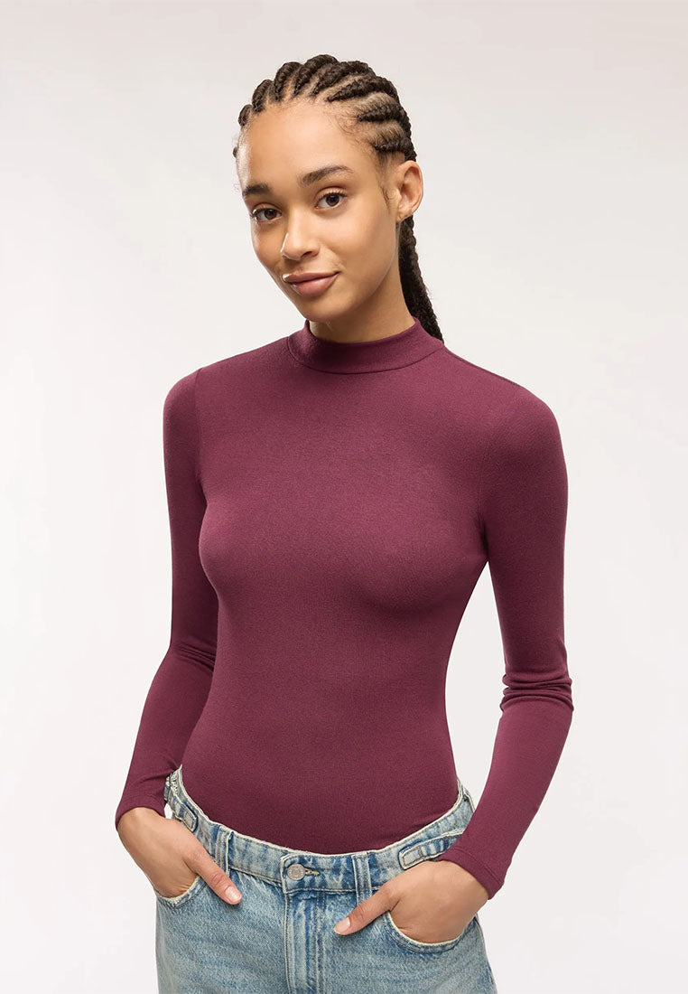 Women's Color Turtleneck T-Shirt