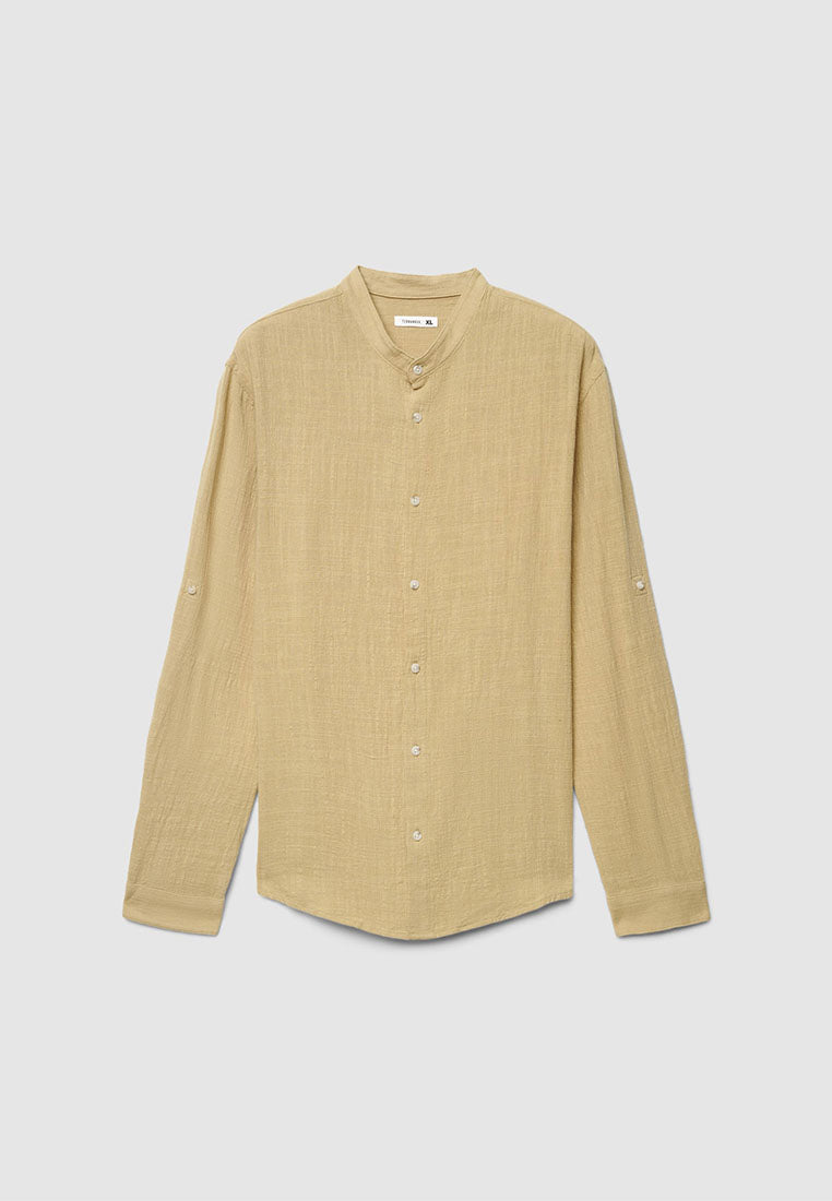 Men's Embossed Korean Shirt