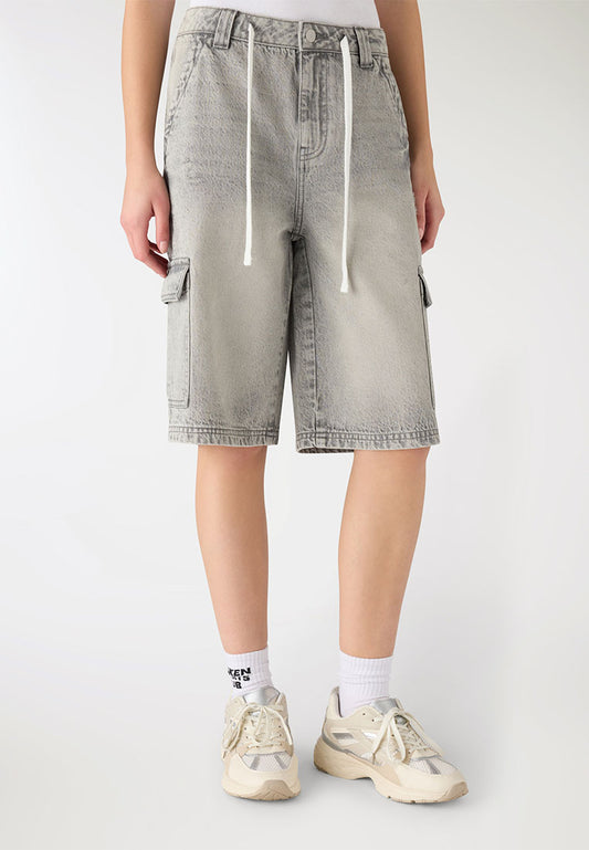 Women's Denim Short with Pockets
