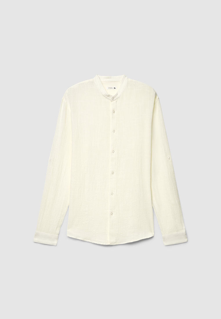 Men's Embossed Korean Shirt