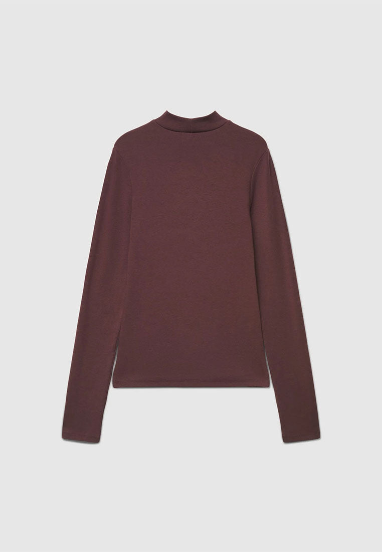 Women's Color Turtleneck T-Shirt