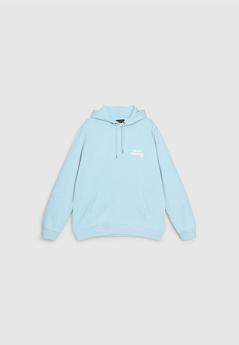 Men's Hooded sweatshirt with printed lettering