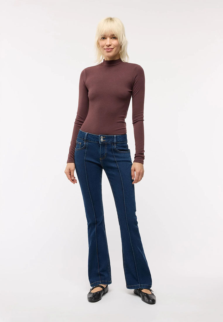 Women's Color Turtleneck T-Shirt