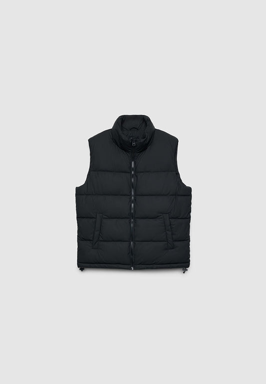 Men's Stand Collar Quilted Vest