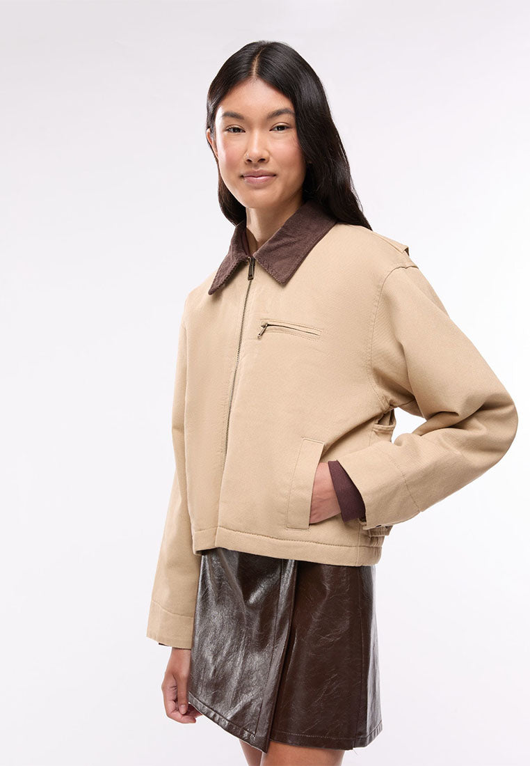 Women's Zip-up worker Jacket