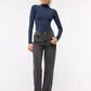 Women's Color Turtleneck T-Shirt
