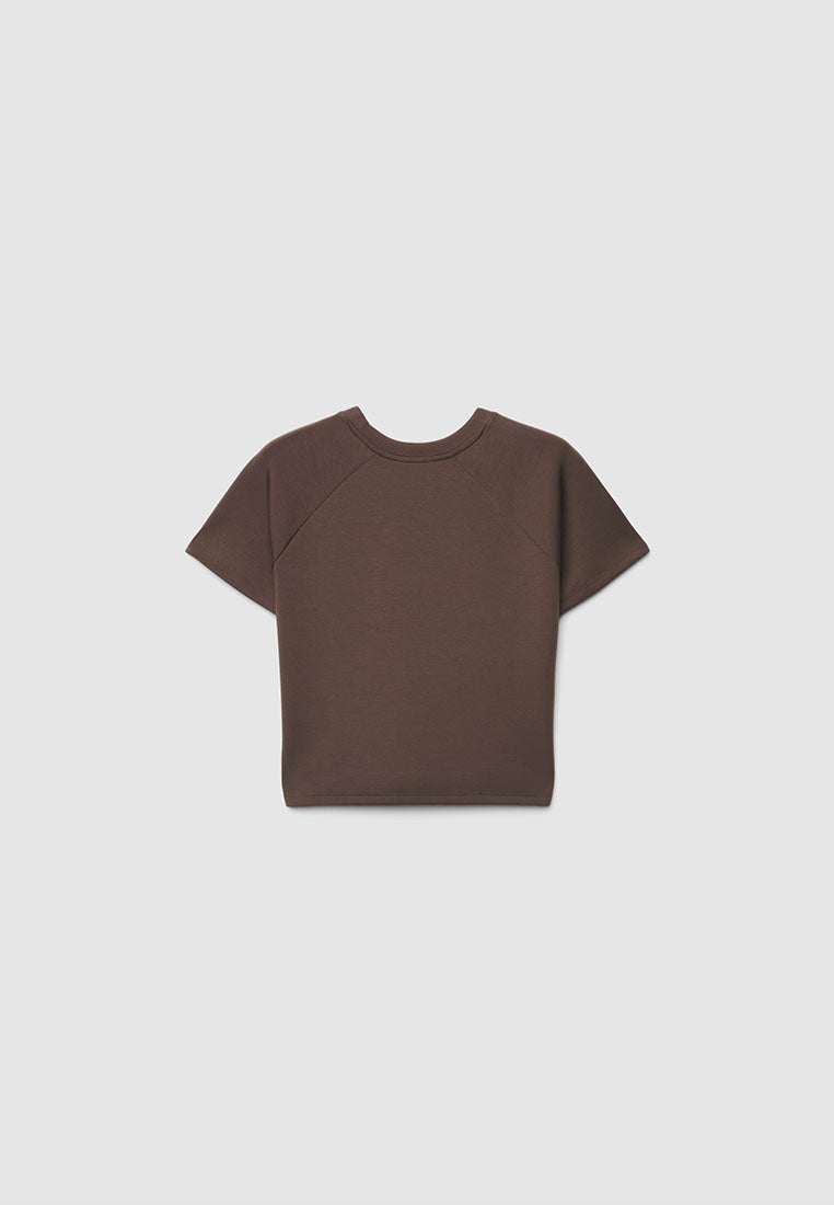 Women's Raglan Sleeve Crop Top