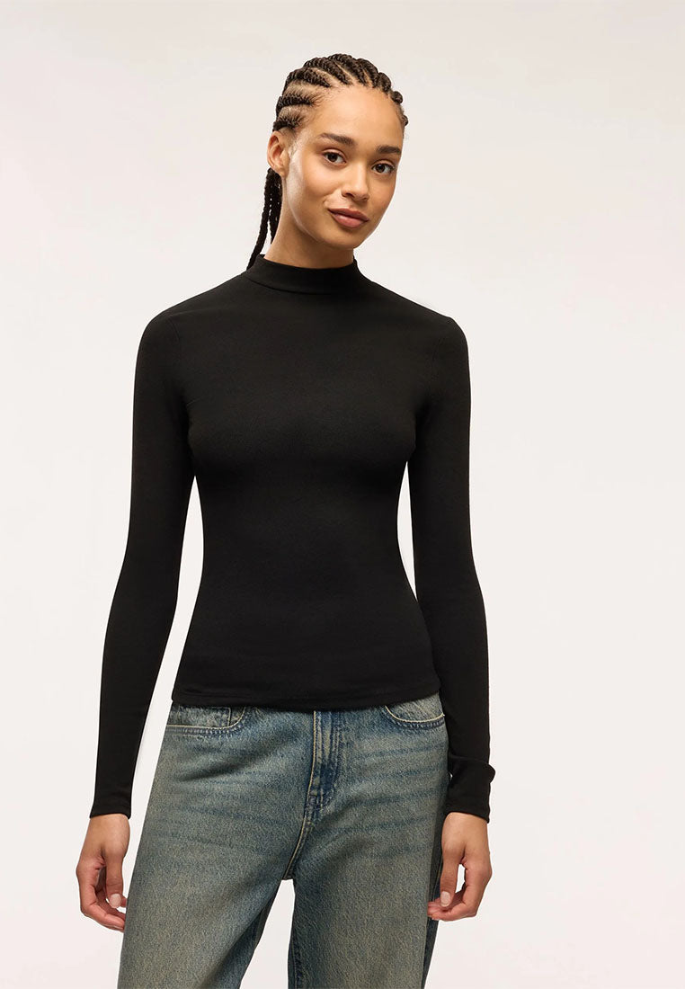 Women's Color Turtleneck T-Shirt