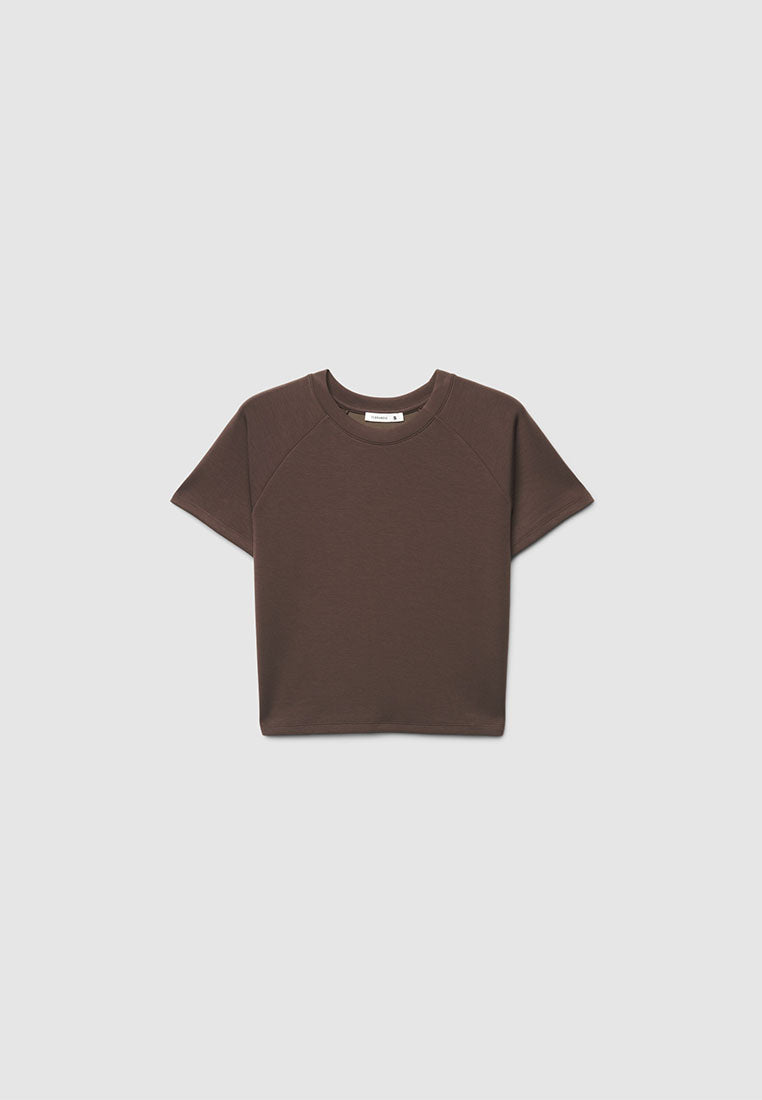 Women's Raglan Sleeve Crop Top