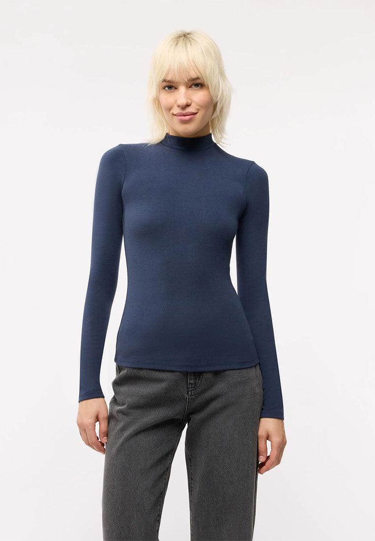 Women's Color Turtleneck T-Shirt