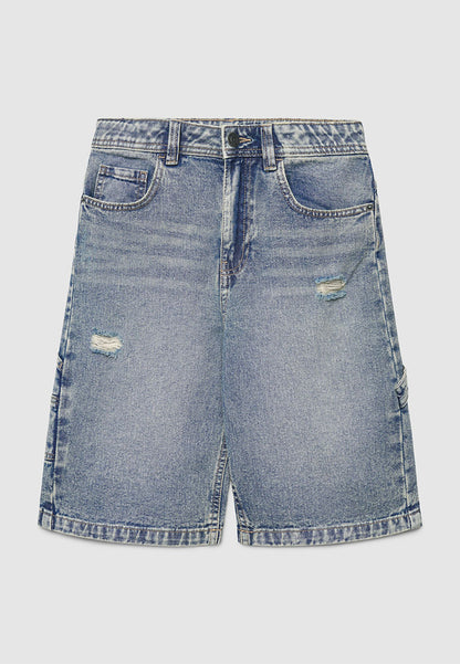 Urban Denim Carpenter Shorts for Boys
