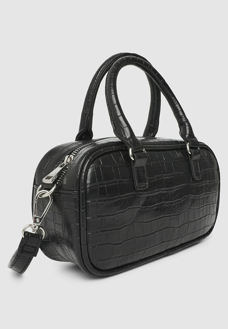 Women's Small crocodile-effect bag