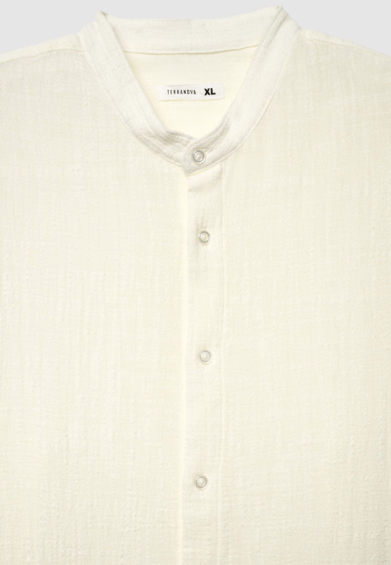 Men's Embossed Korean Shirt