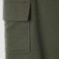 Men's Drawstring Knit Cargo Shorts
