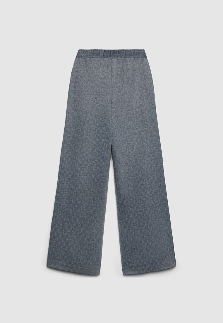 Women's Pinstripe Pleated-Look Trousers