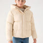 Padded jacket with hood for Girls