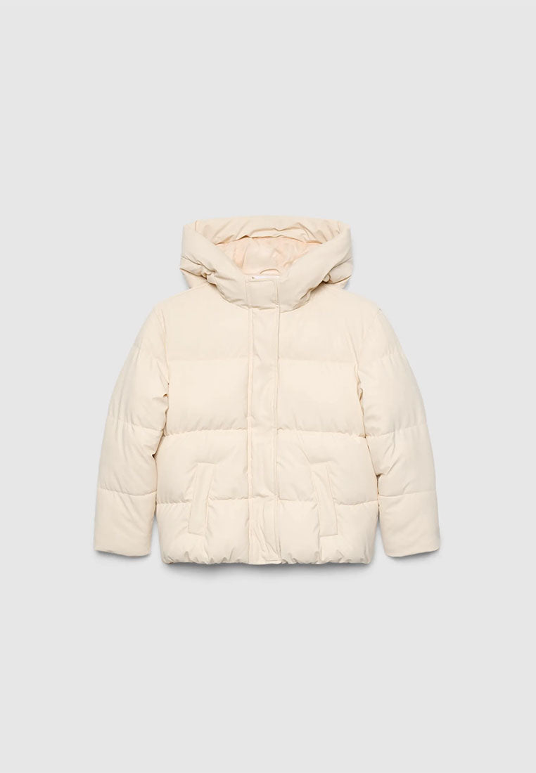Padded jacket with hood for Girls