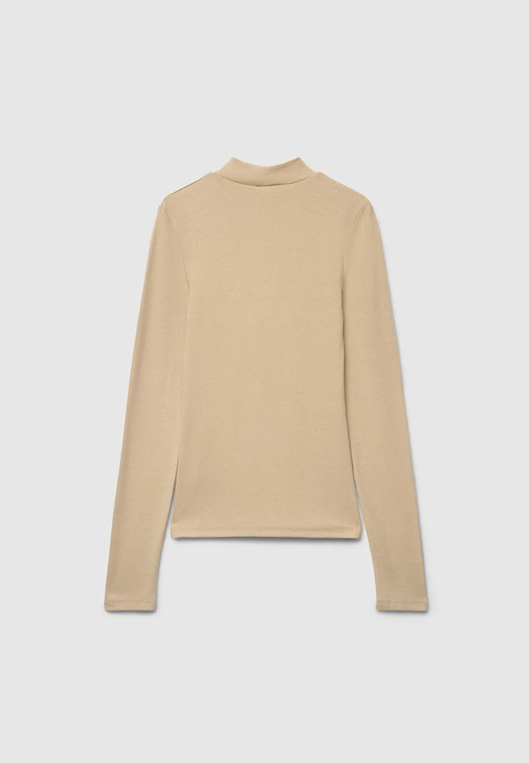 Women's Color Turtleneck T-Shirt