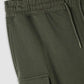 Men's Drawstring Knit Cargo Shorts