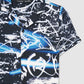 Graffiti Short-Sleeve Polo Shirt for Boys